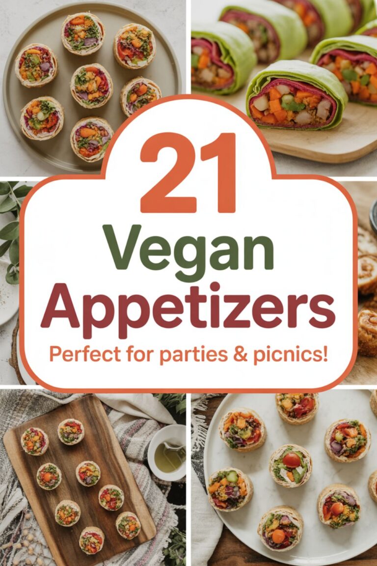 21 Vegan Appetizers Perfect for Parties or Picnics