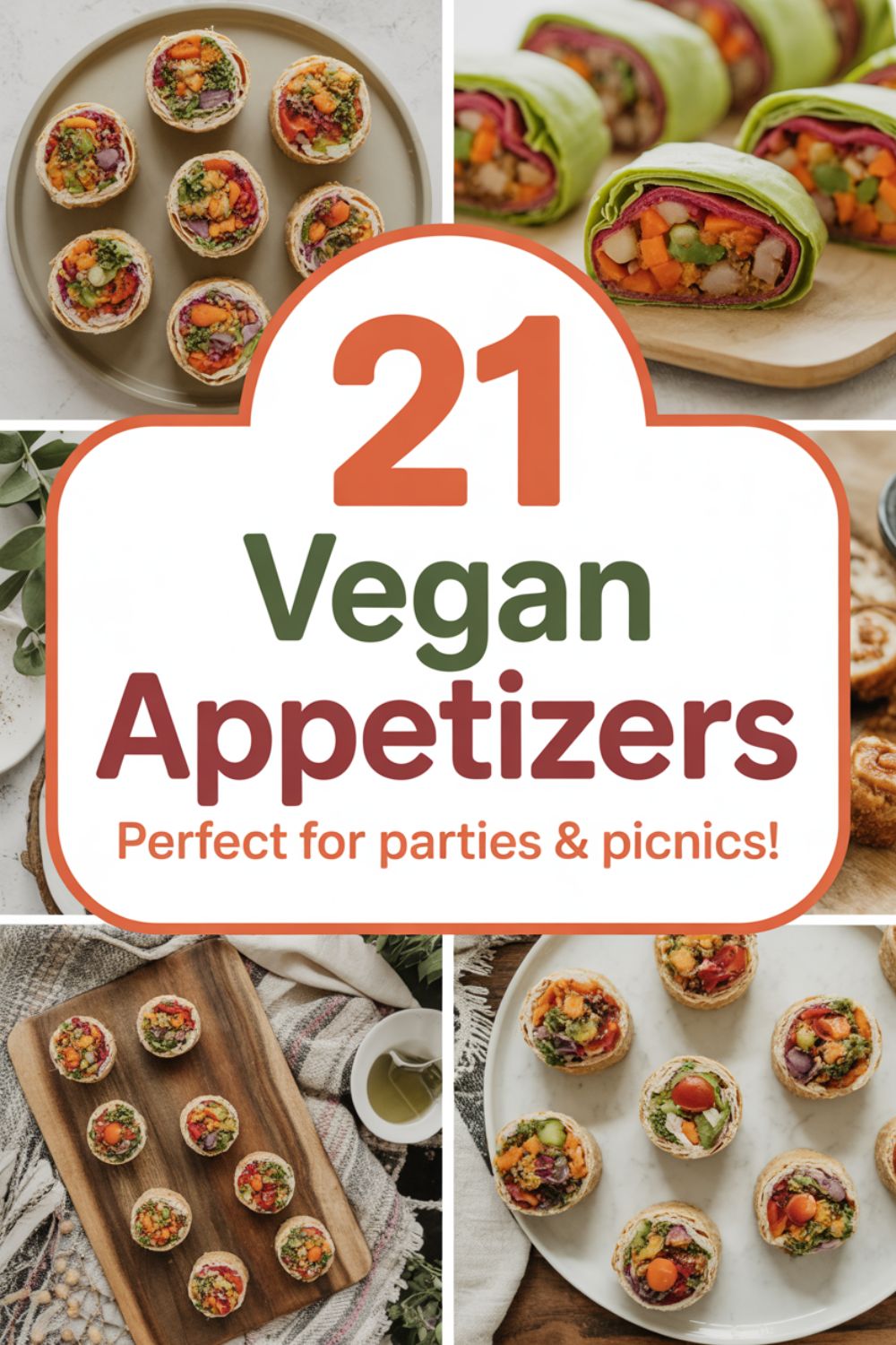 21 Vegan Appetizers Perfect for Parties or Picnics