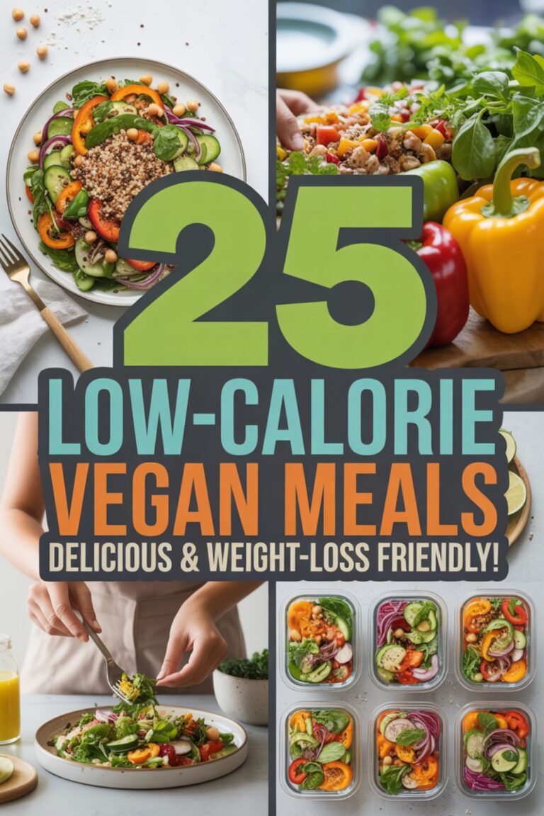 25 Low-Calorie Vegan Meals for Weight Loss