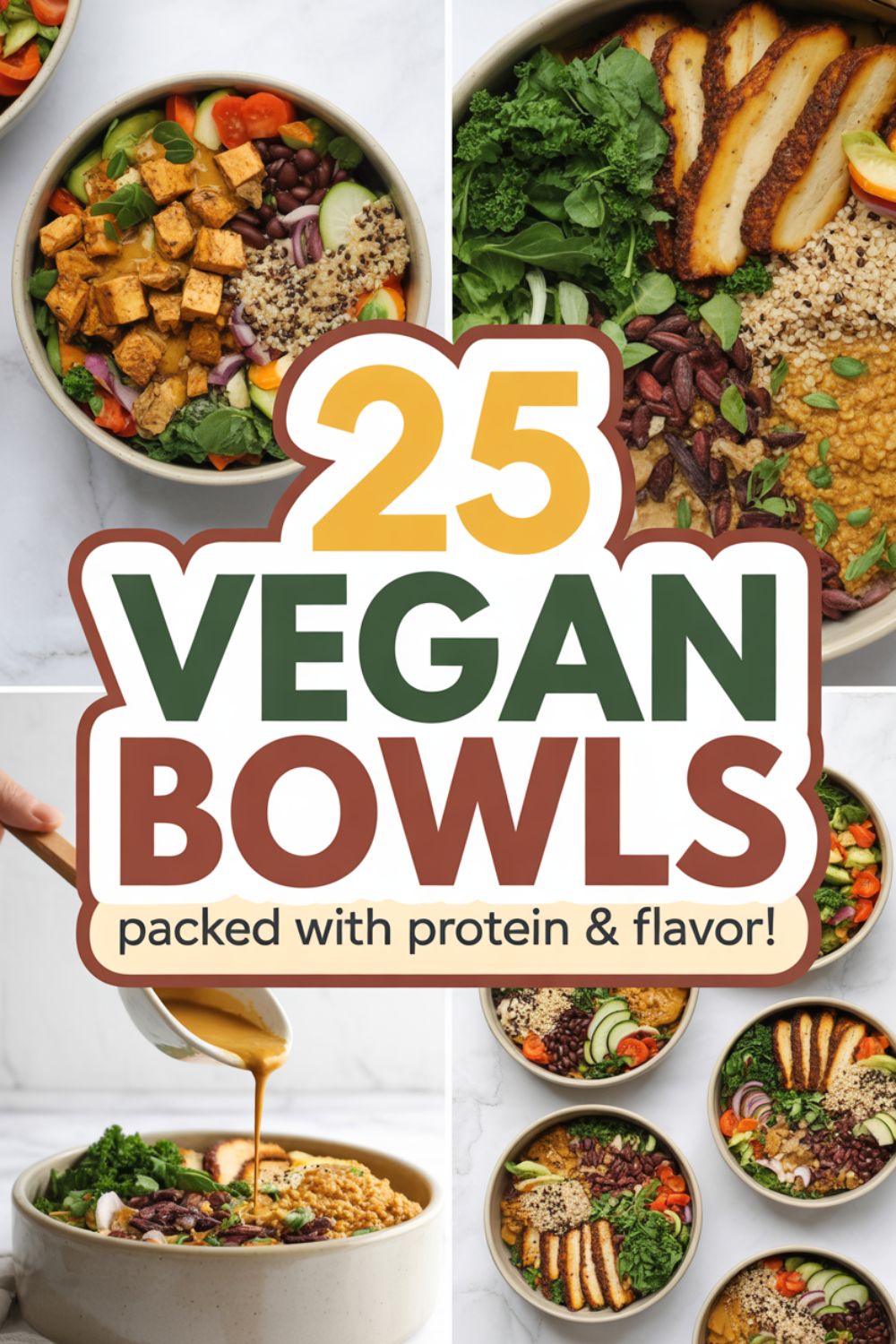 25 Vegan Bowls Packed with Protein and Flavor