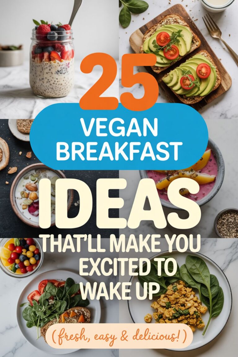 25 Vegan Breakfast Ideas That’ll Make You Excited to Wake Up