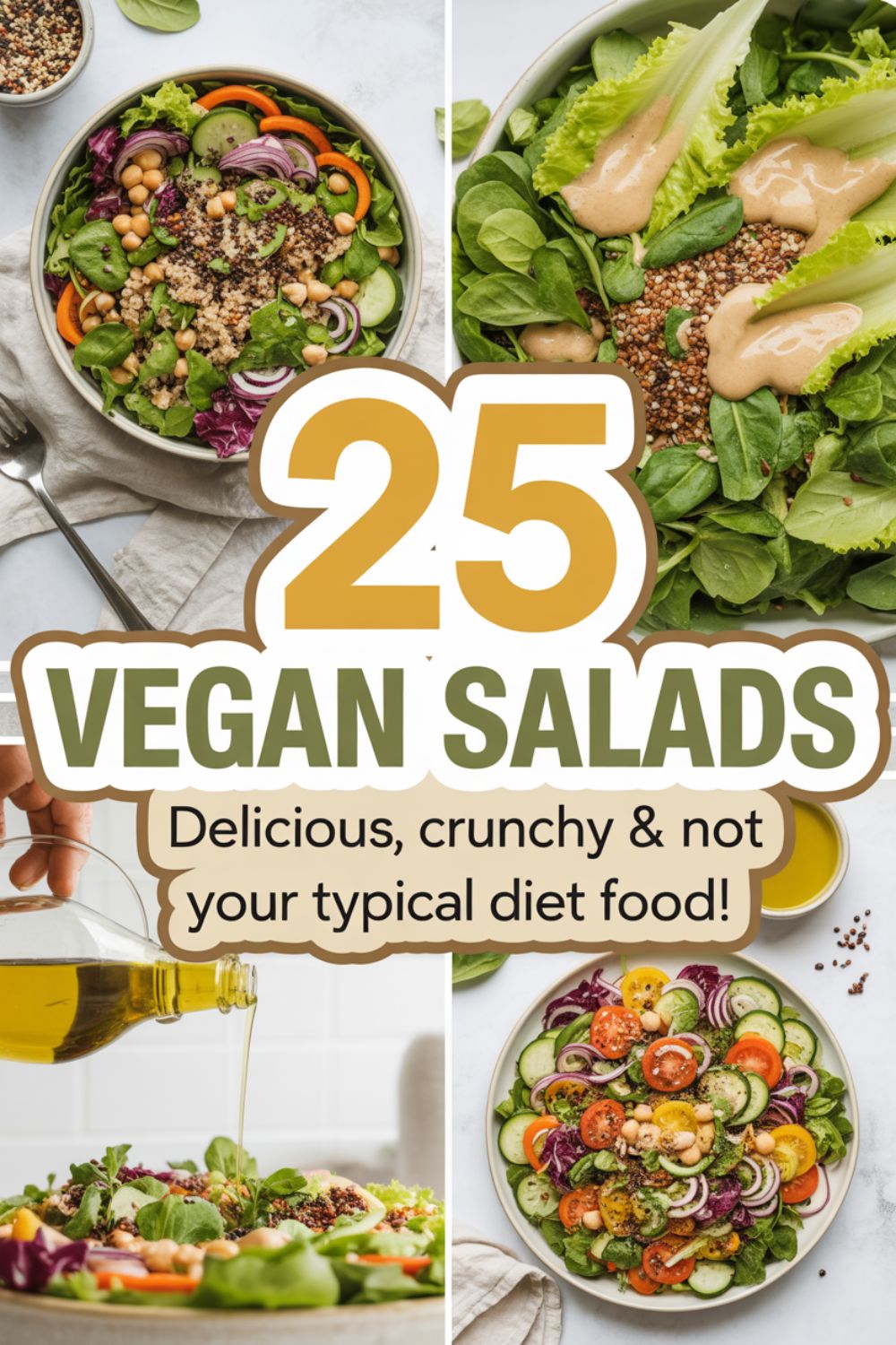 25 Vegan Salads That Dont Taste Like Diet Food