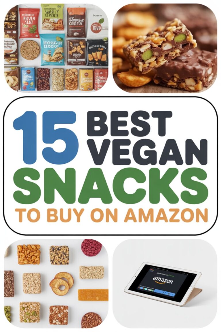 15 Best Vegan Snacks to Buy on Amazon