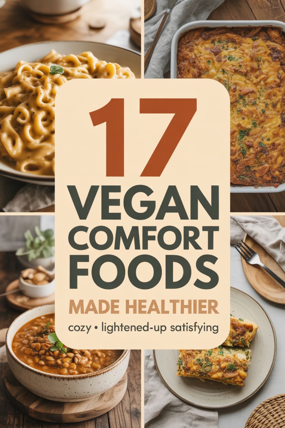17 Vegan Comfort Foods Made Healthier