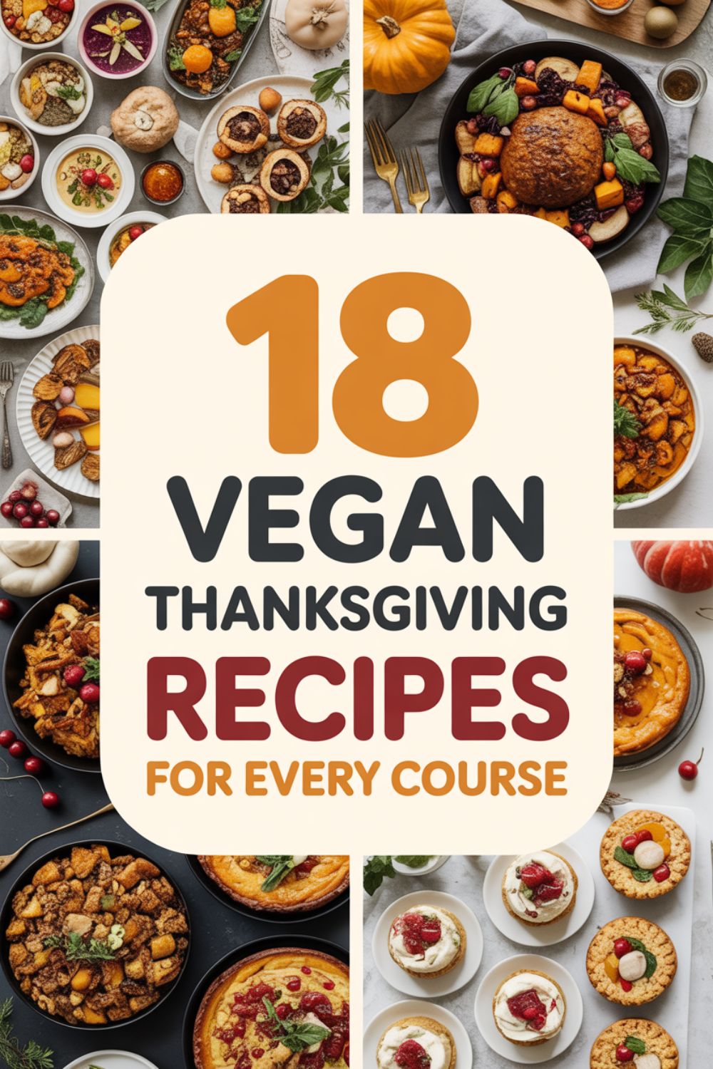 18 Vegan Thanksgiving Recipes for Every Course