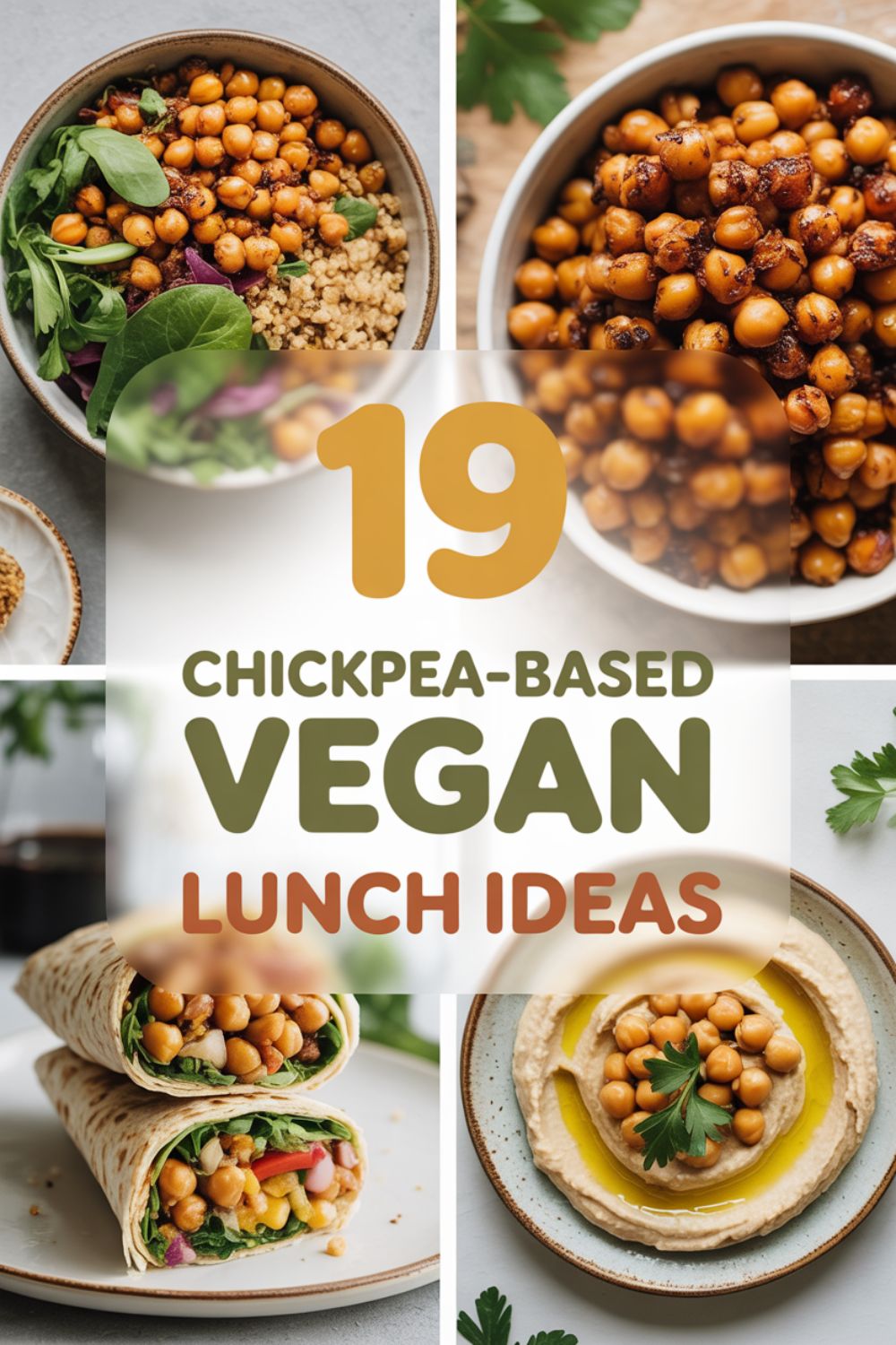 19 Chickpea Based Vegan Lunch Ideas