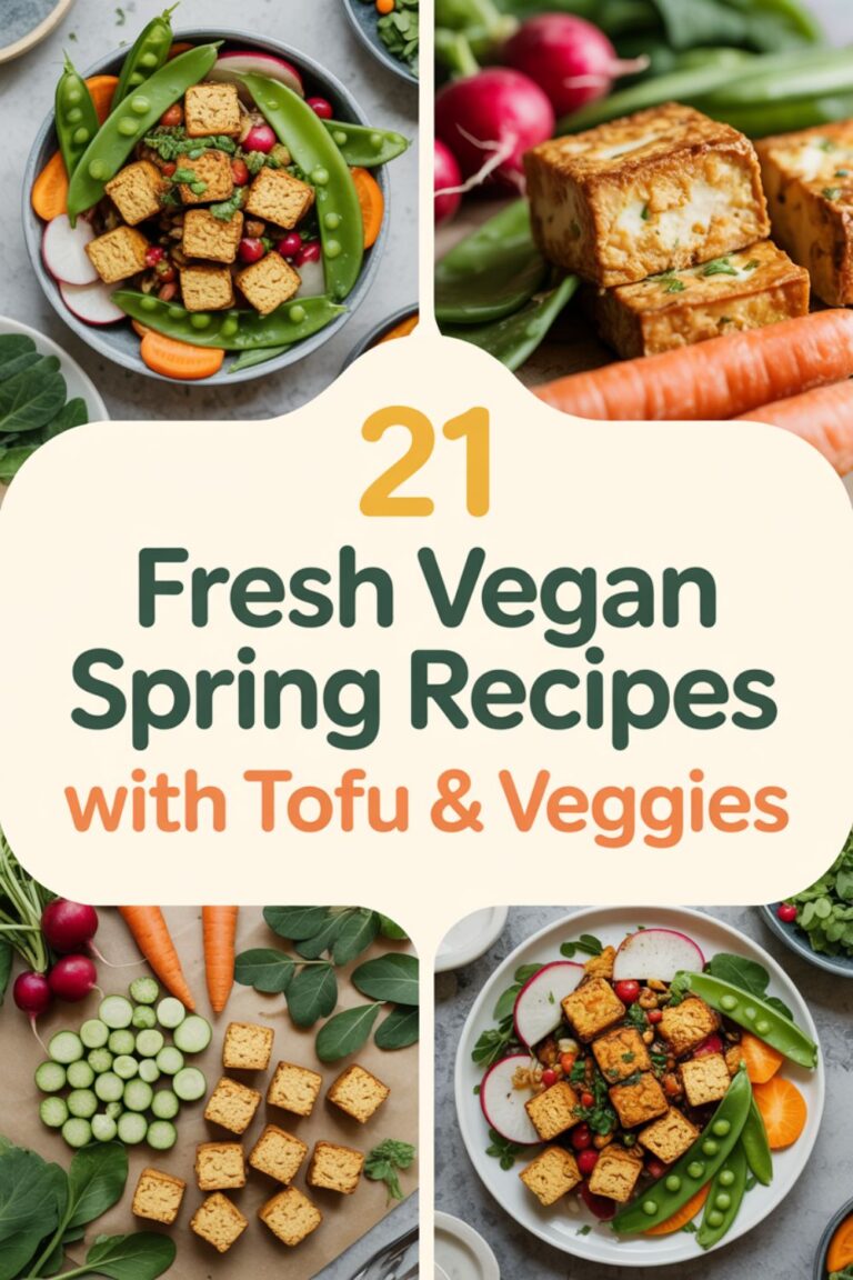21 Fresh Vegan Spring Recipes with Tofu and Veggies 3 21 Fresh Vegan Spring Recipes with Tofu and Veggies