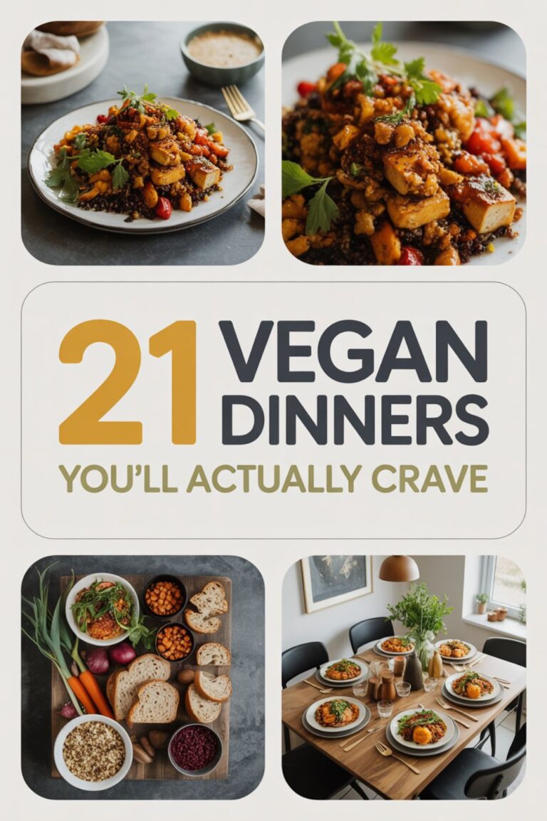 21 Vegan Dinners You’ll Actually Crave
