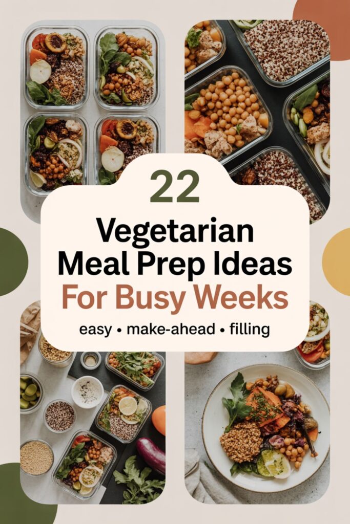 Daily Prep 22 Vegetarian Meal Prep Ideas For Busy Weeks
