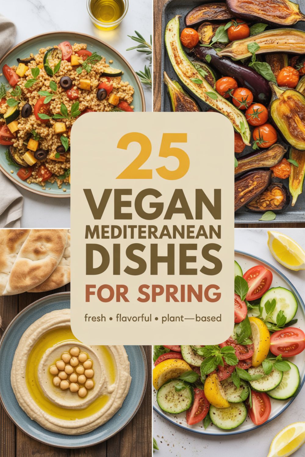 25 Vegan Mediterranean Dishes for Spring 2