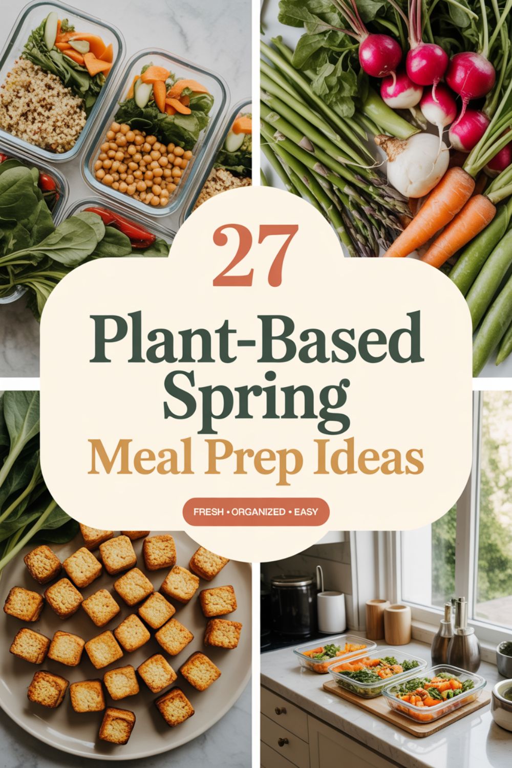 27 Plant Based Spring Meal Prep Ideas