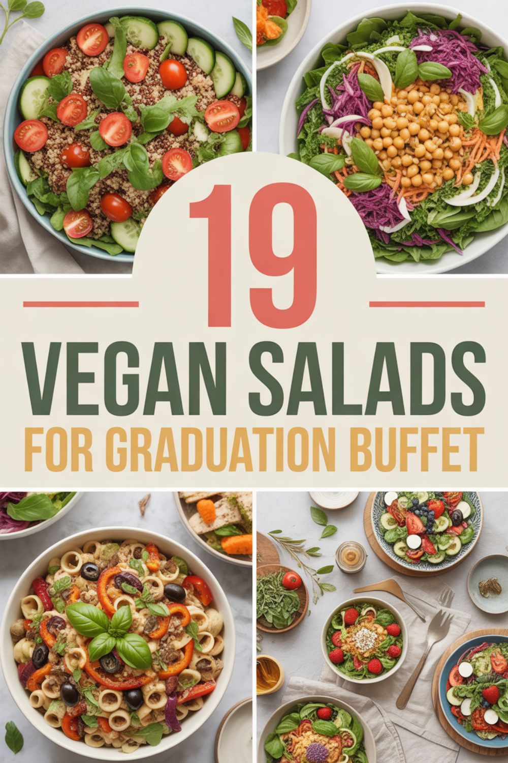 19 Vegan Salads for Graduation Buffet 2