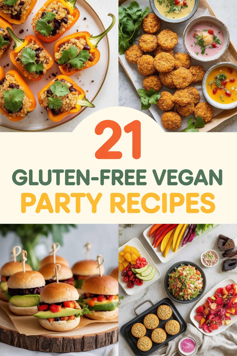 21 Gluten Free Vegan Party Recipes