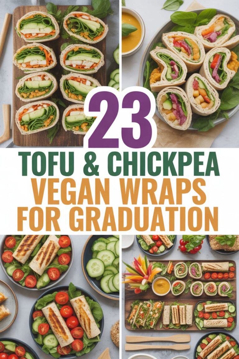 23 Tofu & Chickpea Vegan Wraps for Graduation That Will Actually Impress Everyone