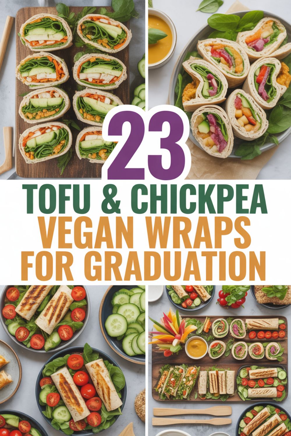 23 Tofu Chickpea Vegan Wraps for Graduation