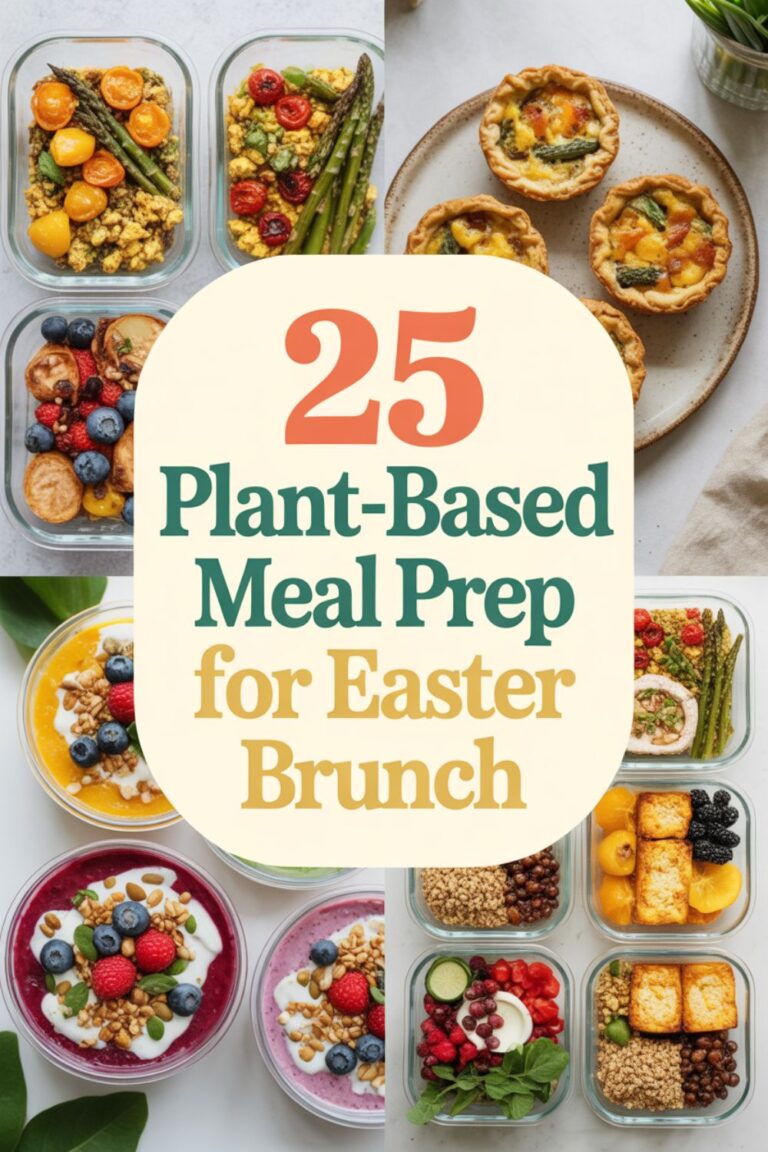 25 Plant-Based Meal Prep Ideas for Easter Brunch