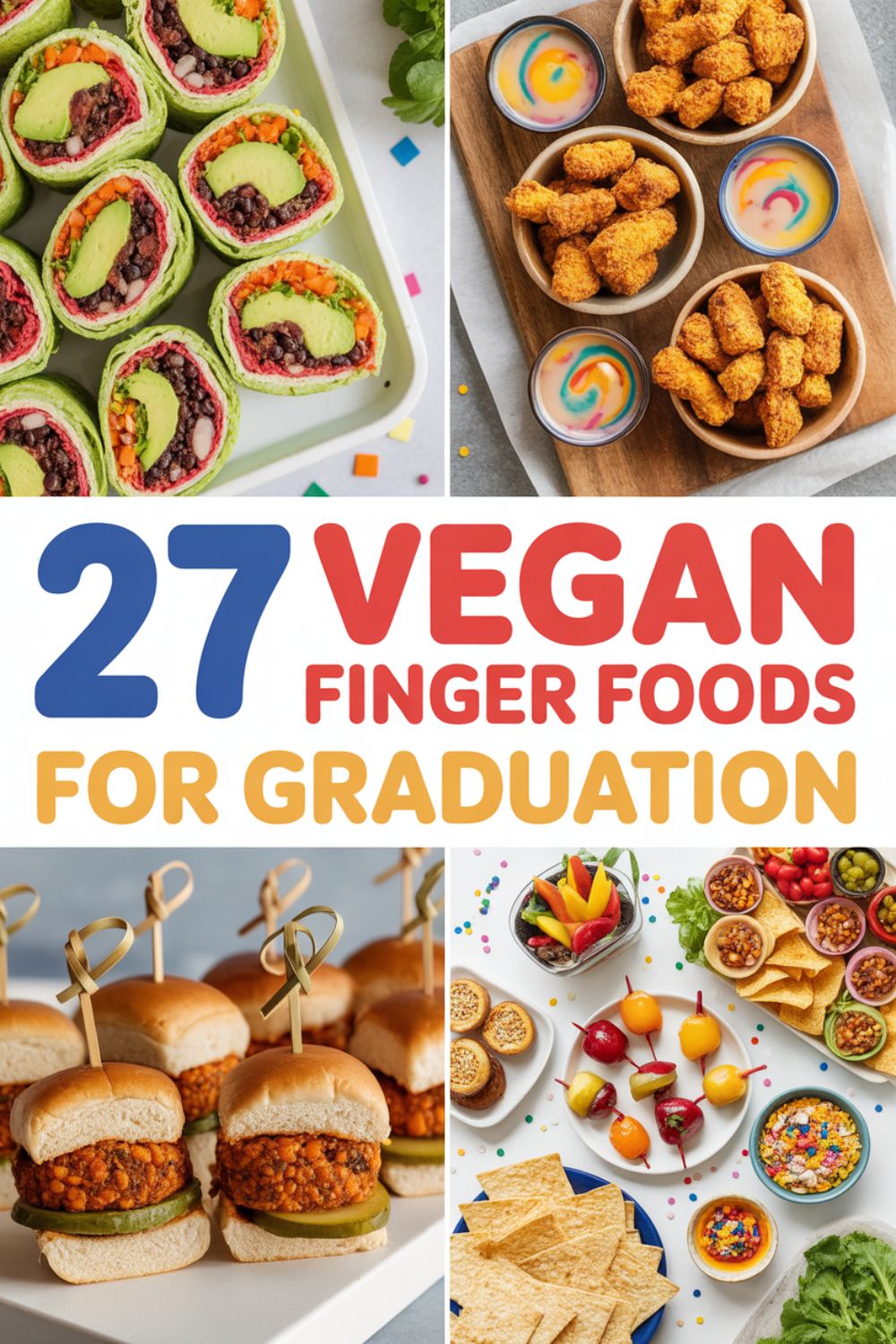 27 Vegan Finger Foods for Graduation Everyone Will Actually Want to Eat 2