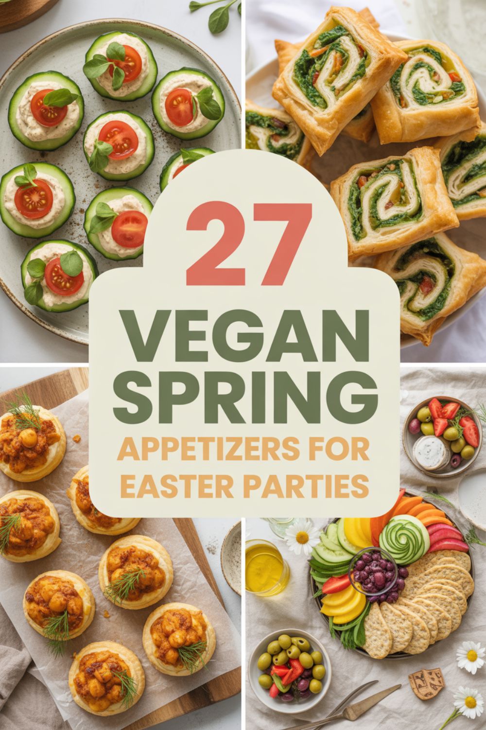 27 Vegan Spring Appetizers for Easter Parties 2