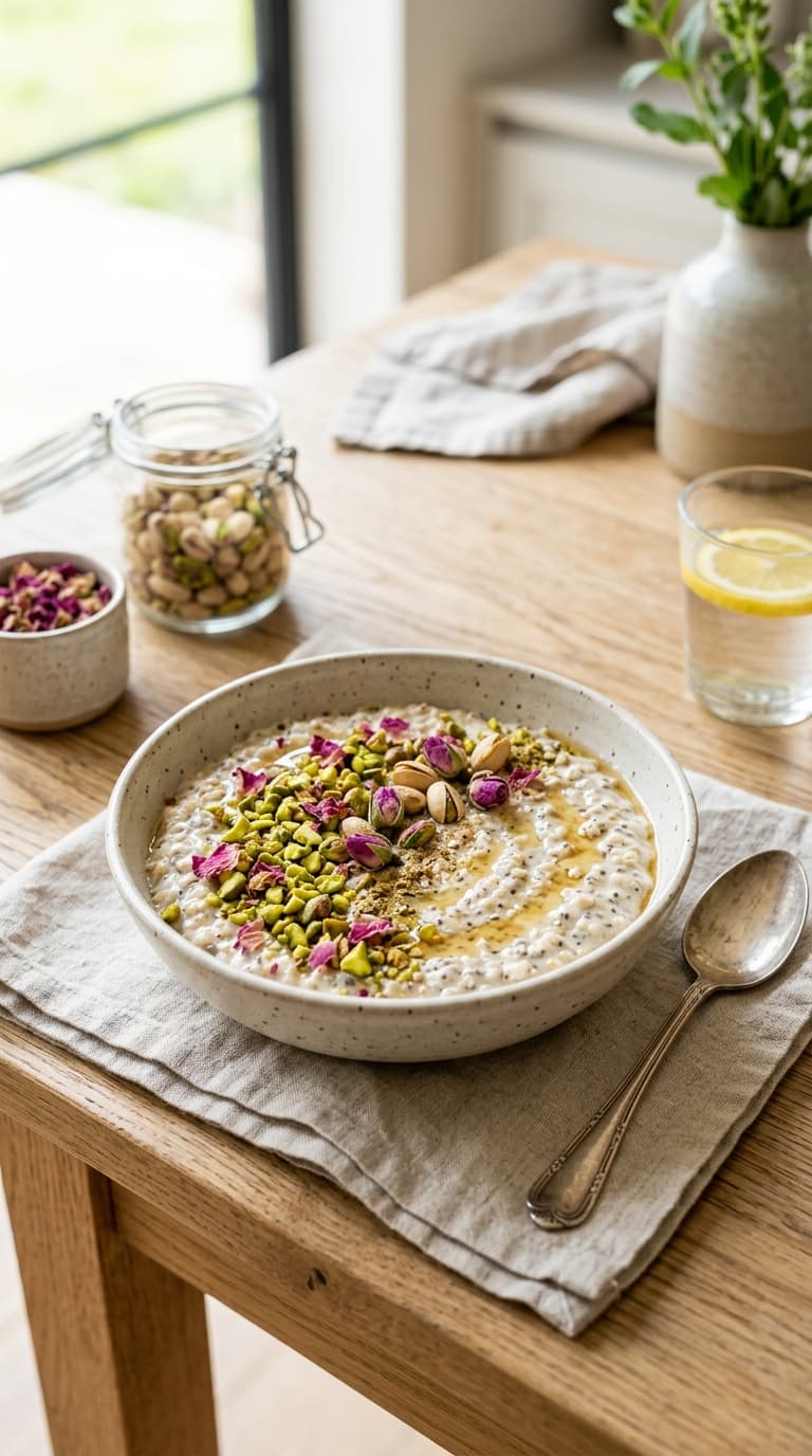 15 Pistachio and Rose Overnight Oats for a Fancy Breakfast