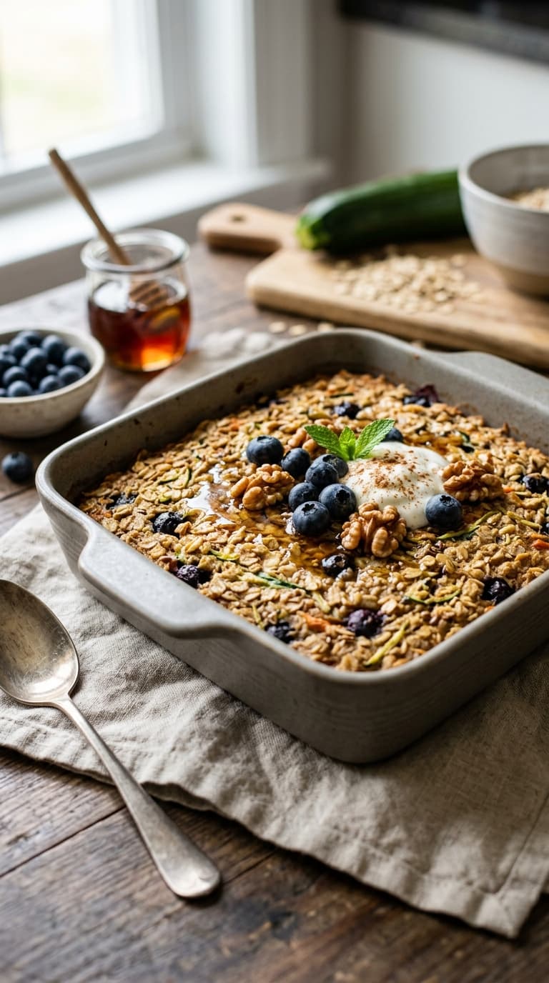 17 Zucchini Baked Oatmeal Recipes With Hidden Vegetables 12 17 Zucchini Baked Oatmeal Recipes With Hidden Vegetables