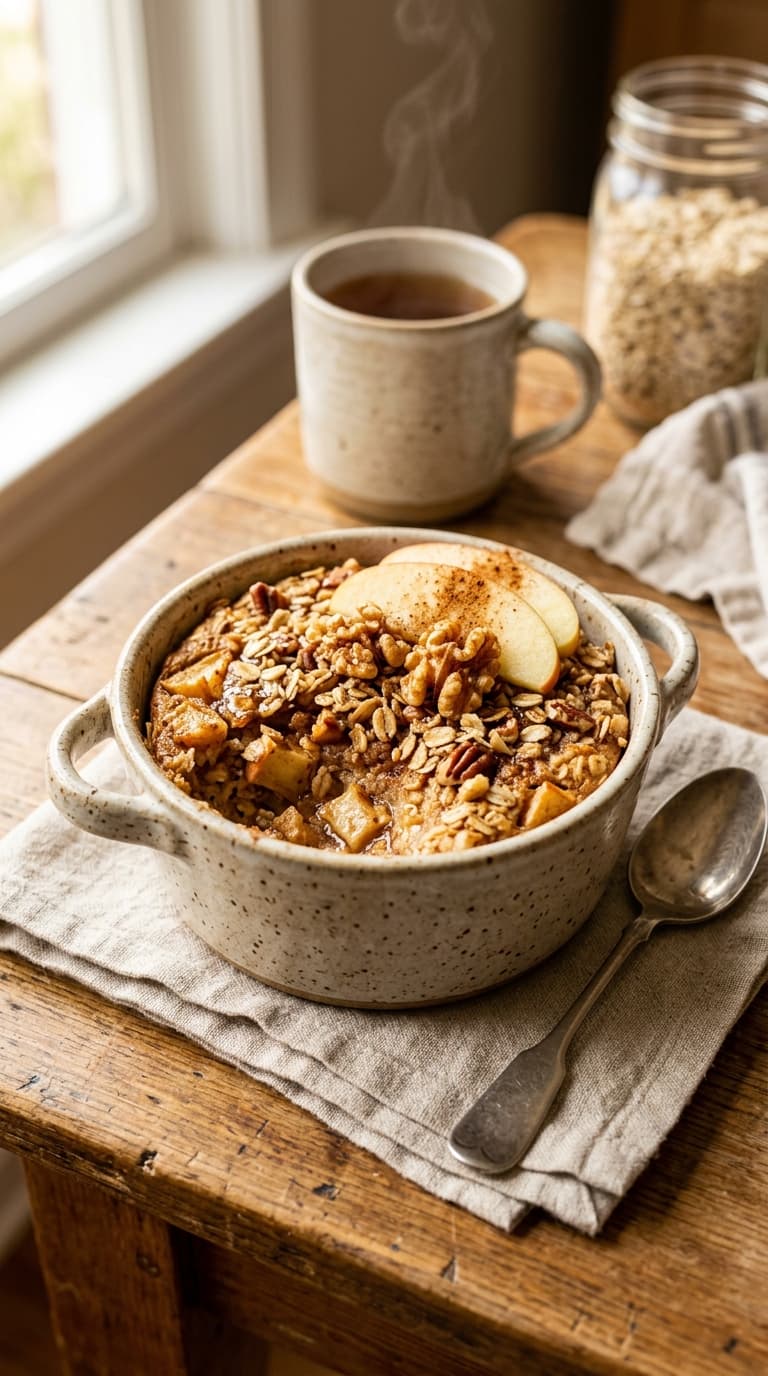 19 Apple Cinnamon Baked Oats for a Cozy Morning 3 19 Apple Cinnamon Baked Oats for a Cozy Morning