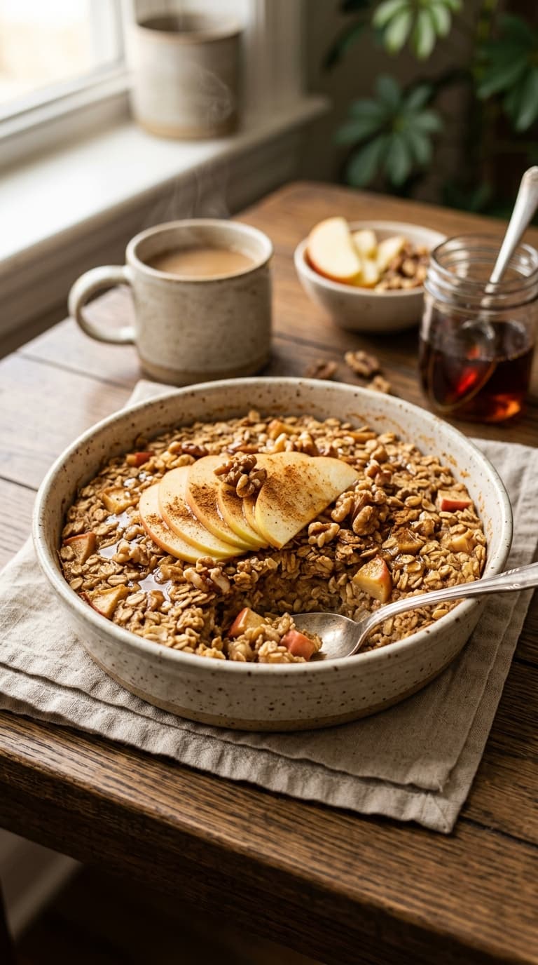 19 Apple Cinnamon Baked Oats for a Cozy Morning 2 19 Apple Cinnamon Baked Oats for a Cozy Morning
