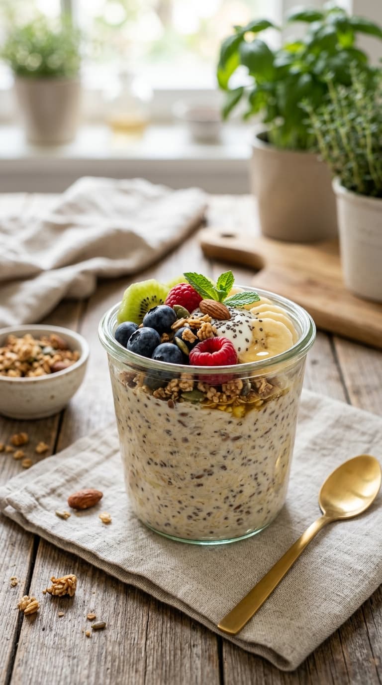 19 High Fiber Overnight Oats Recipes for Better Digestion