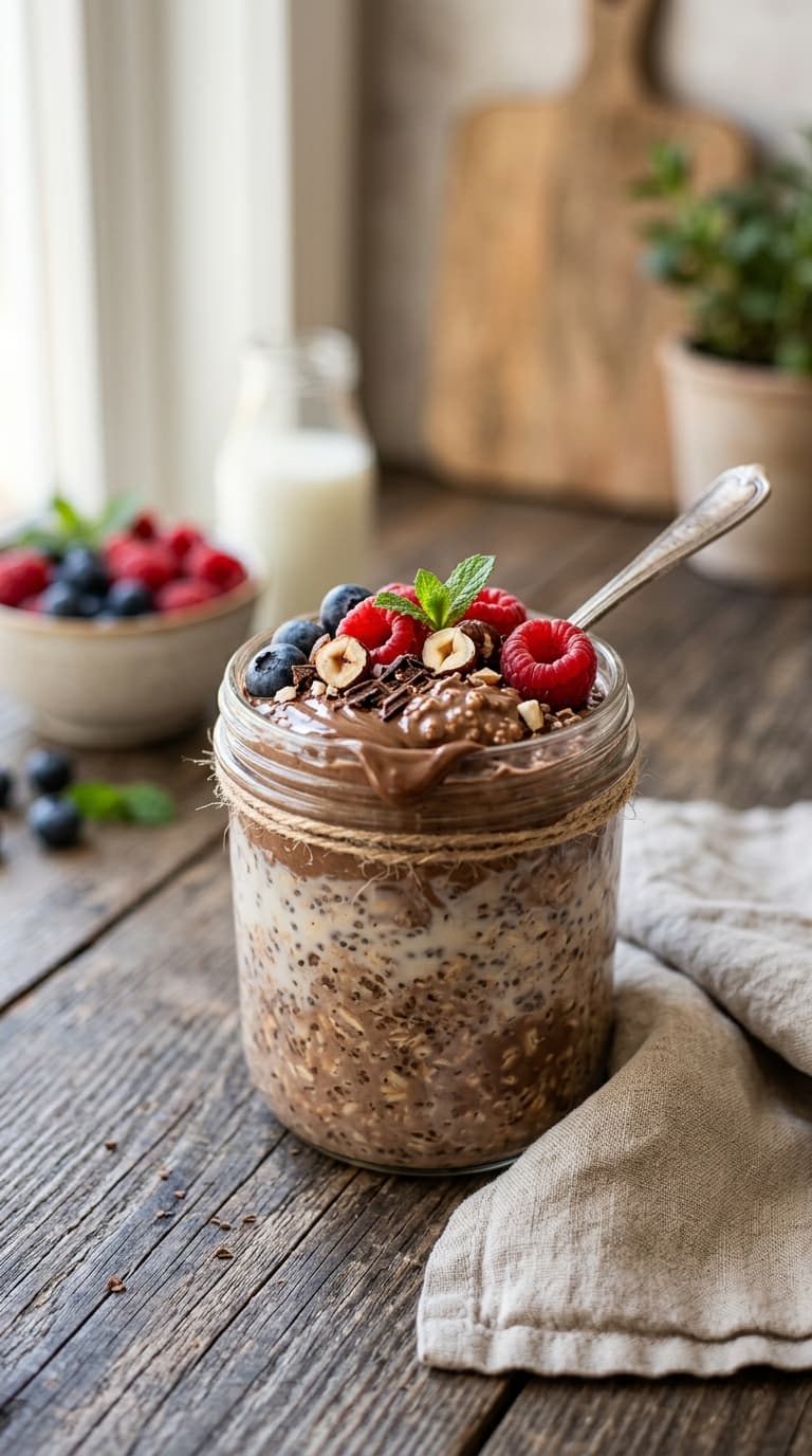 19 Nutella Overnight Oats Recipes That Feel Indulgent