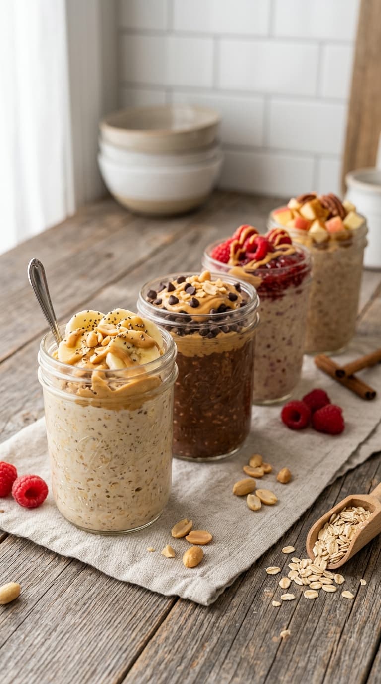 19 Peanut Butter Overnight Oats Variations Ranked Best to Worst