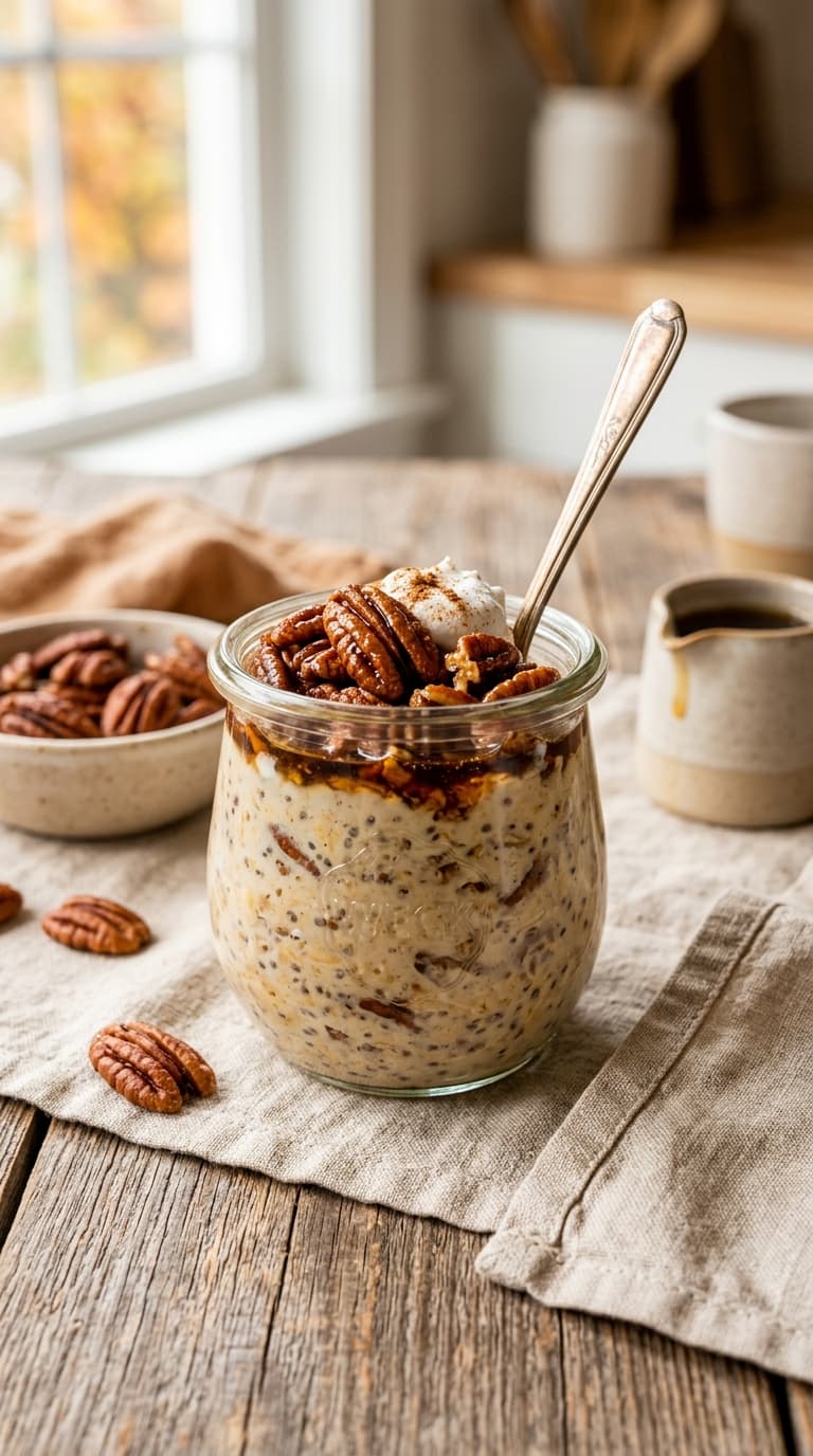 19 Pecan Pie Overnight Oats Recipes for Autumn 3 19 Pecan Pie Overnight Oats Recipes for Autumn
