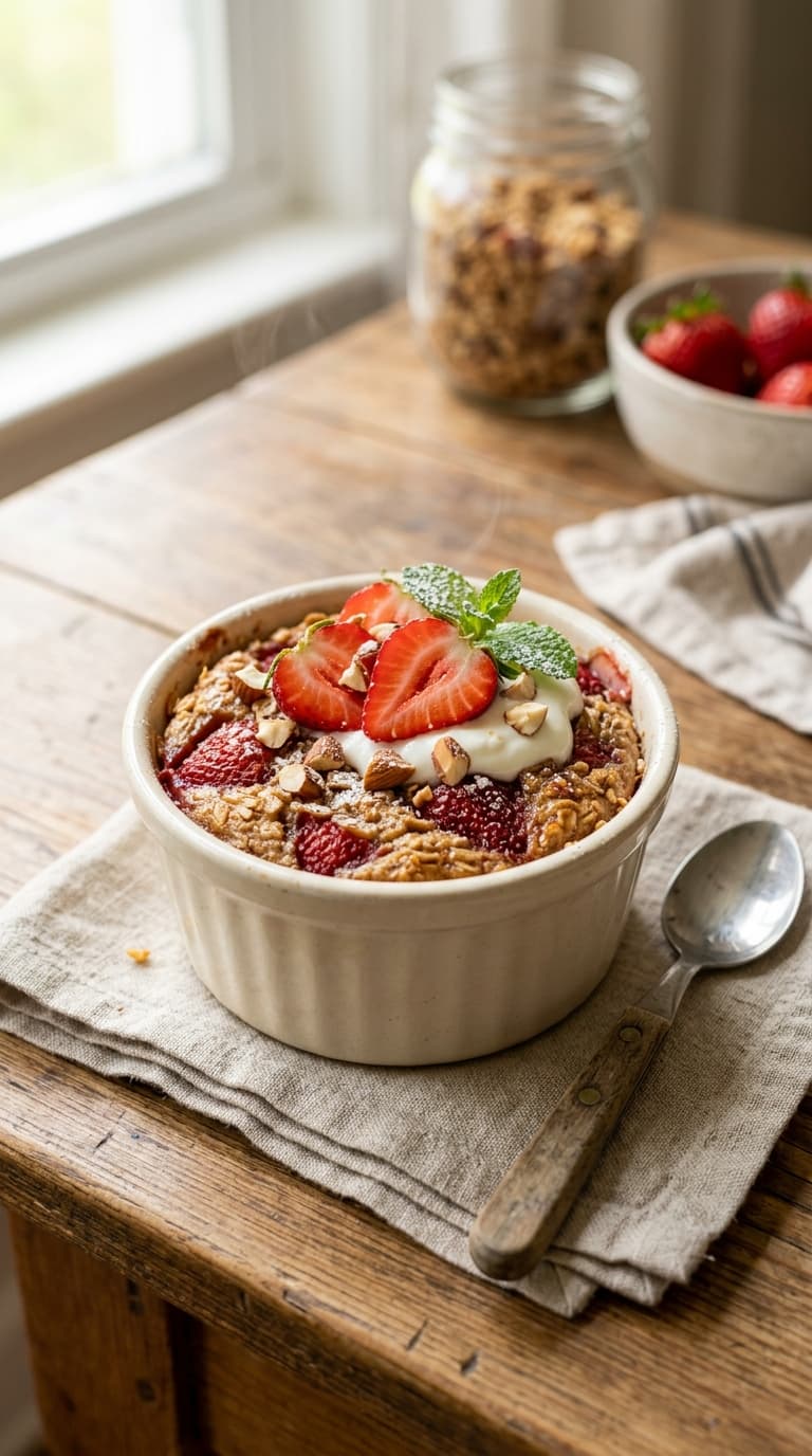 19 Strawberry Baked Oats Recipes for a Sweet Breakfast 22 19 Strawberry Baked Oats Recipes for a Sweet Breakfast