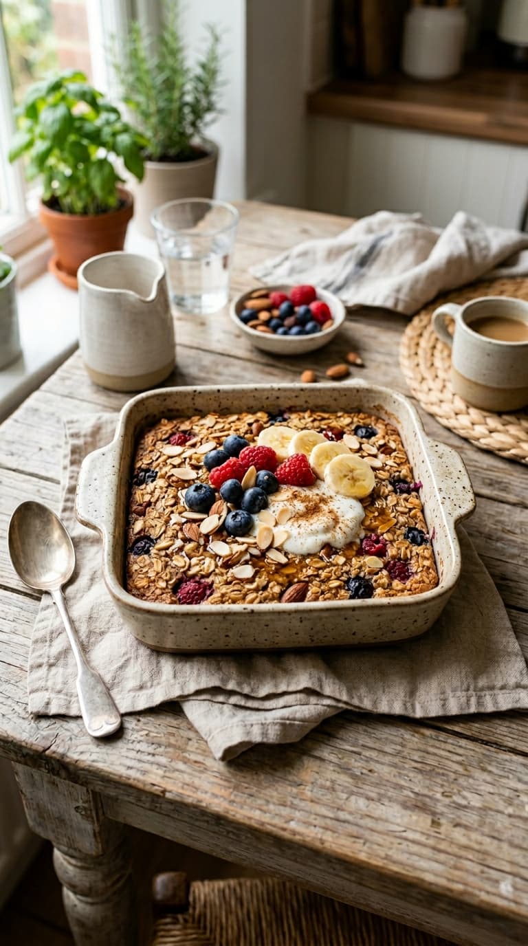21 Baked Oats With Almond Milk — Dairy Free Recipes 4 21 Baked Oats With Almond Milk — Dairy Free Recipes