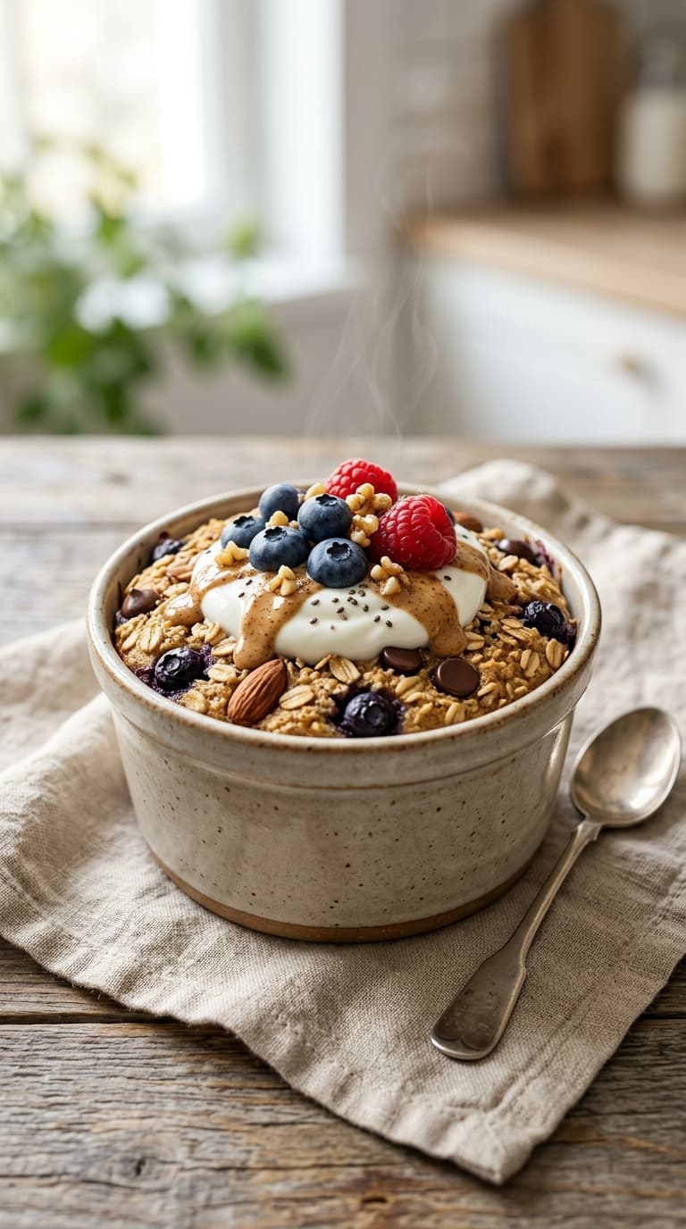 21 Baked Oats With Protein Powder for High Protein Breakfast 18 21 Baked Oats With Protein Powder for High Protein Breakfast
