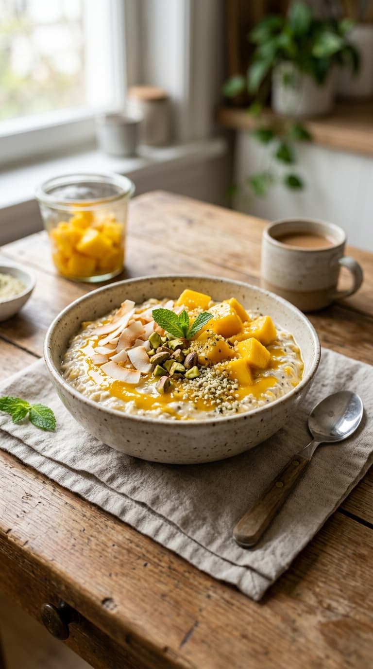 21 Mango Overnight Oats for a Tropical Breakfast 2 21 Mango Overnight Oats for a Tropical Breakfast