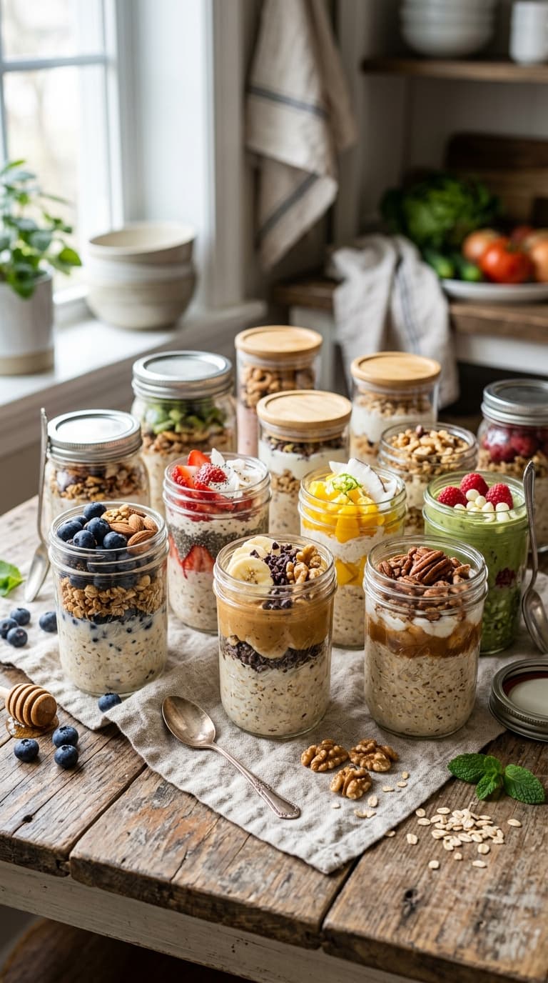 21 Overnight Oats in a Jar — 10 Portable Combinations 3 21 Overnight Oats in a Jar — 10 Portable Combinations