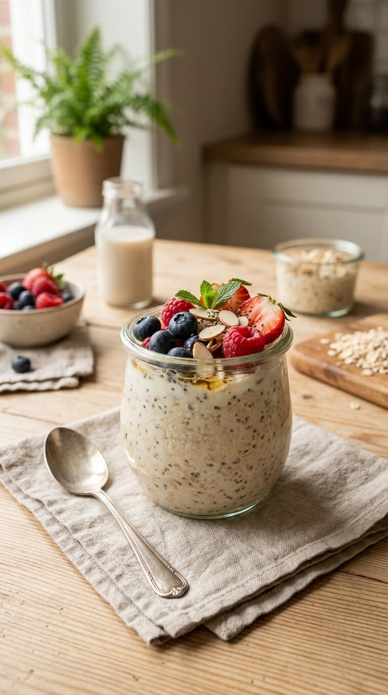 21 Overnight Oats With Collagen Powder for Skin Health
