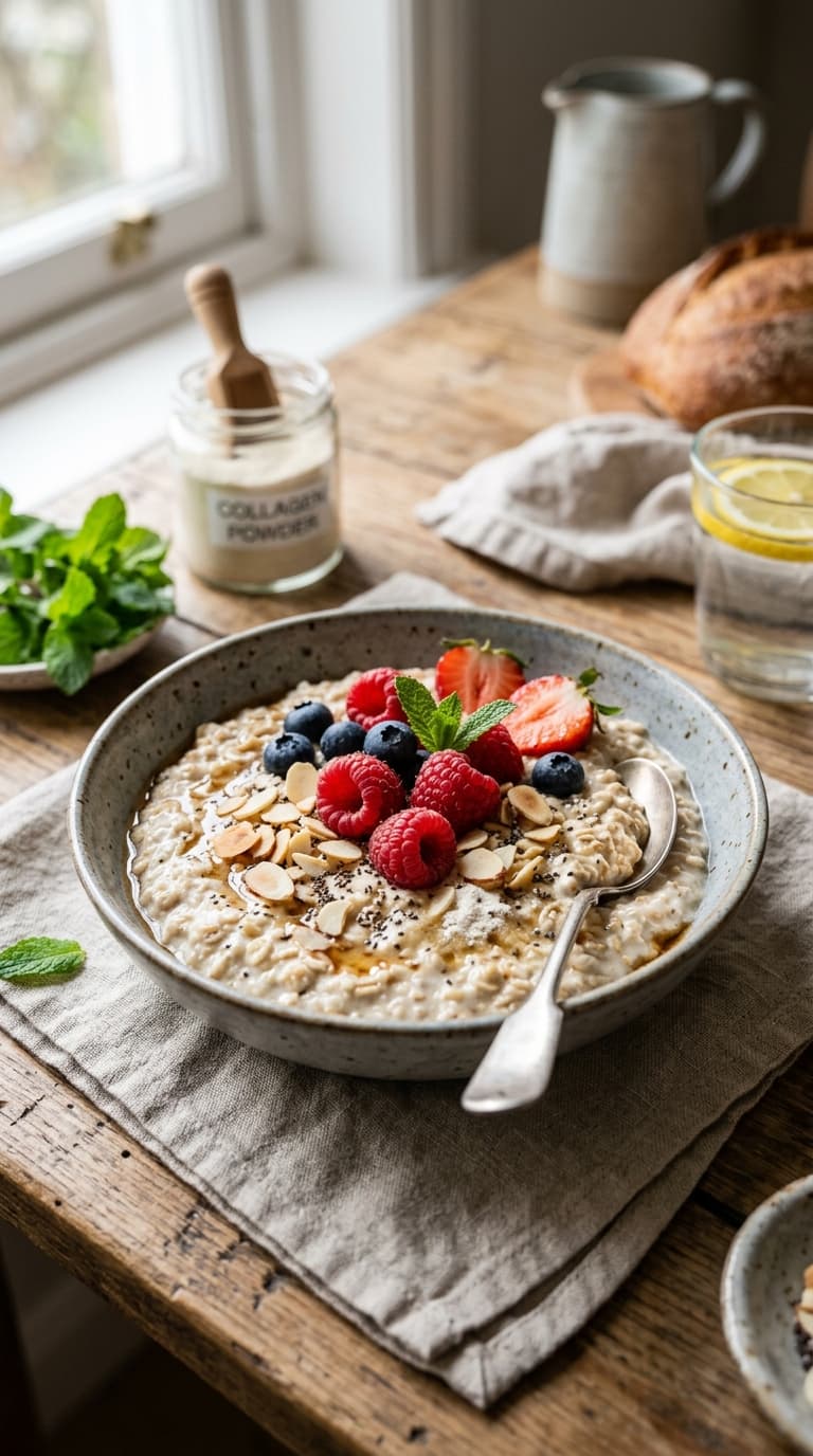 21 Overnight Oats With Collagen Powder for Skin Health