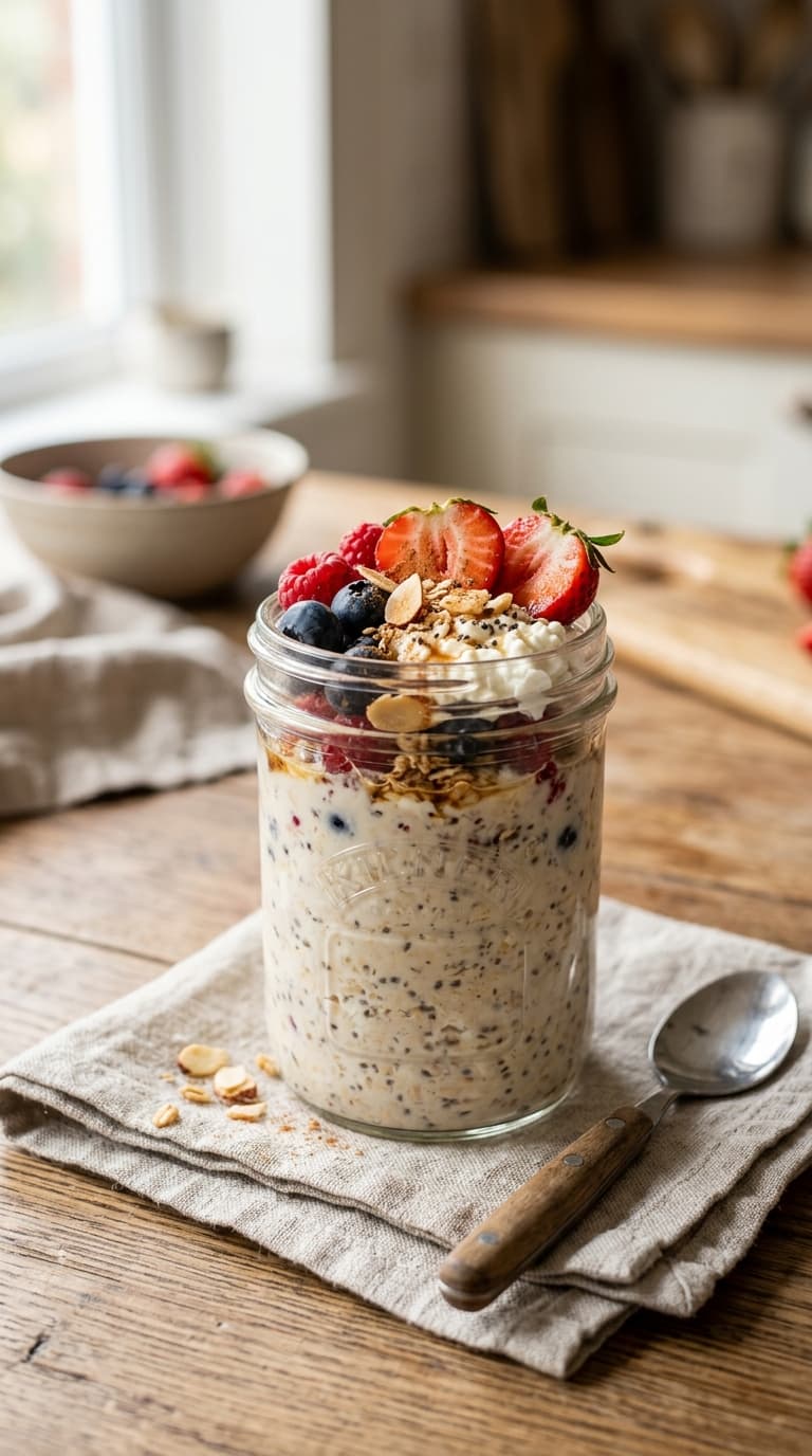 21 Overnight Oats With Cottage Cheese for Extra Protein 7 21 Overnight Oats With Cottage Cheese for Extra Protein