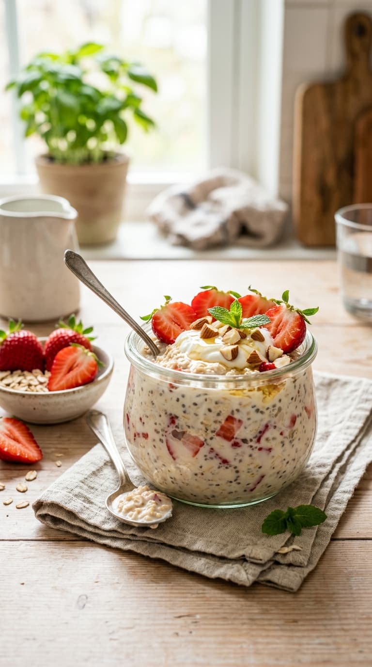 21 Strawberry Overnight Oats Ideas for a Sweet Breakfast