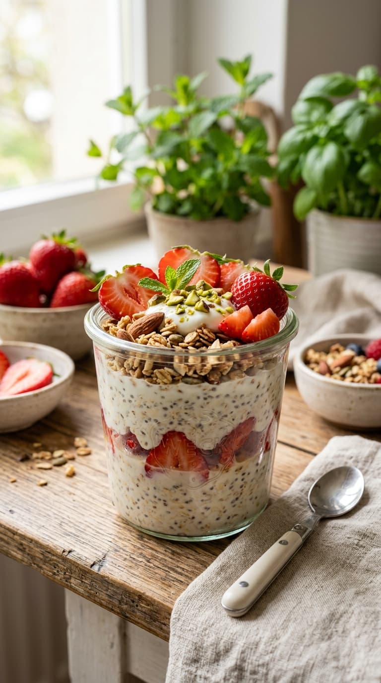 21 Strawberry Overnight Oats Ideas for a Sweet Breakfast