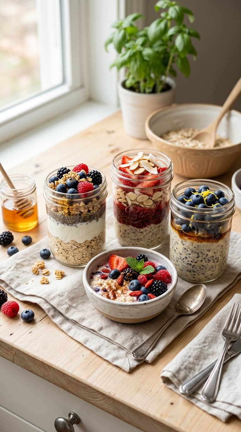 22 Mixed Berry Overnight Oats Recipes With 5 Fruit Combinations
