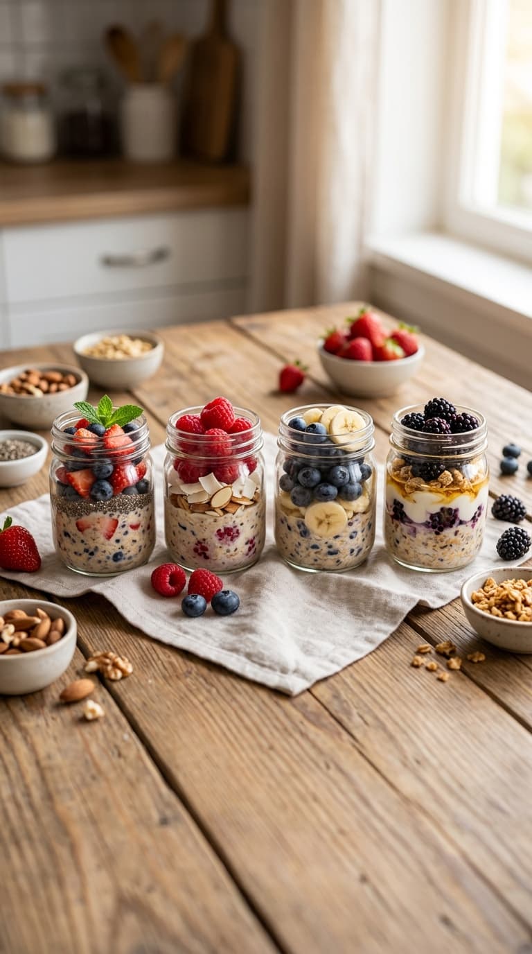22 Mixed Berry Overnight Oats Recipes With 5 Fruit Combinations
