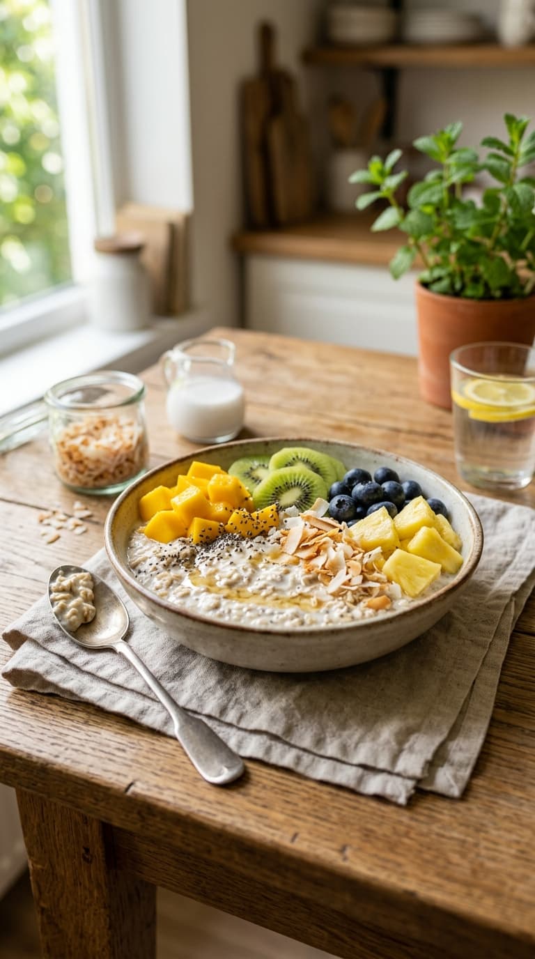 23 Coconut Overnight Oats Recipes With Tropical Toppings 3 23 Coconut Overnight Oats Recipes With Tropical Toppings