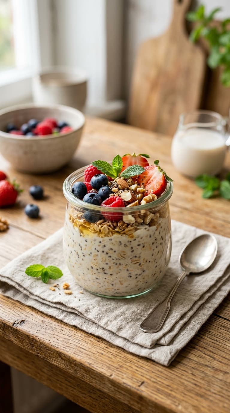 23 Healthy Overnight Oats Recipes Under 350 Calories 13 23 Healthy Overnight Oats Recipes Under 350 Calories
