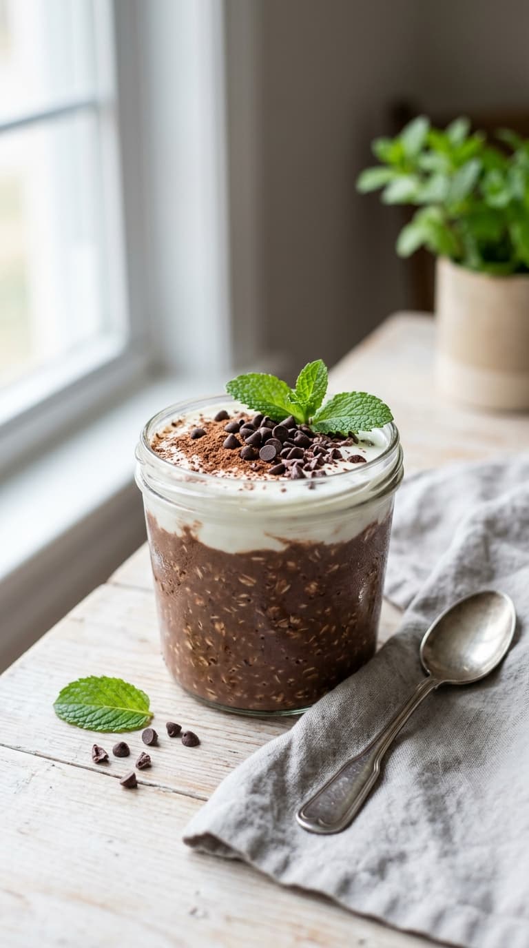 23 Mint Chocolate Overnight Oats Recipes That'll Make You Jump Out of Bed