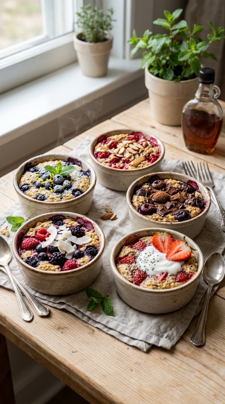 25 Baked Oats With Frozen Fruit — 5 Easy Combinations