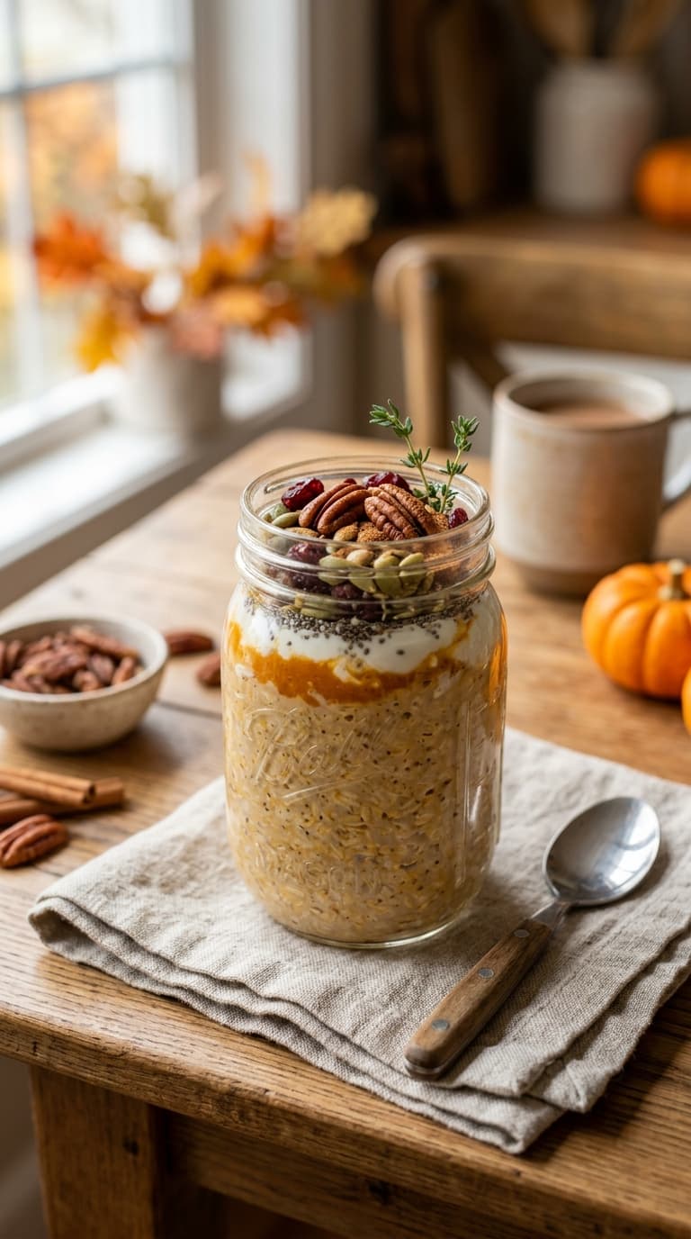 25 Pumpkin Overnight Oats Recipes for Fall Mornings 12 25 Pumpkin Overnight Oats Recipes for Fall Mornings